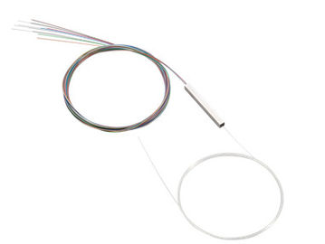 FTTH ระบบไฟเบอร์ออปติกแยก PLC อุปกรณ์เปลือย 1x8 มินิหลอด G657A1