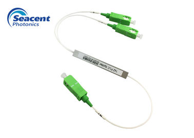 PLC Planar Lightwave Circuit Splitter ชนิด 1x2 พร้อมขั้วต่อ SC APC
