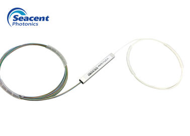แยก PLC ไฟเบอร์แยกแสง 1x12 ประเภท G657A1 สำหรับเครือข่ายเมโทร