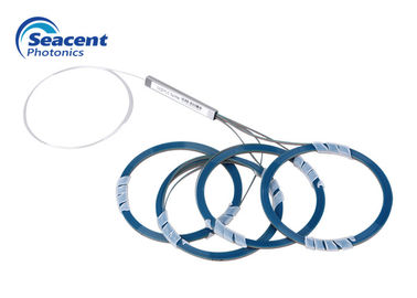 แยกไฟเบอร์ออปติก PLC ไฟเบอร์เปล่า 1x32 ประเภท G657A1 อัตราส่วนที่สูง