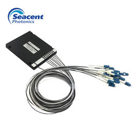 ประเภทเทปคาสเซ็ต DWDM Mux Demux, 1 × 8 มัลติแชนแนล 200G ไฟเบอร์ออปติก DWDM