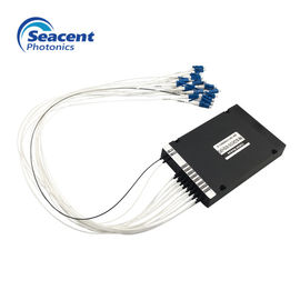 การแยก DWDM สูง Mux 1 × 8 200G Passive Optical Multiplexer ชนิดตลับ