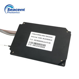 96 ช่อง Athermal AWG Mux Demux สำหรับระบบการตรวจสอบเส้นเวลาจริง