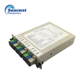 Fiber Optic Multiplexer CWDM Mux Demux 1310 1550 การสูญเสียการแทรกต่ำ