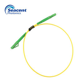 LC LC สายแพทช์ไฟเบอร์ออปติก Simplex, MM50 / 125 Om3 สายแพทช์ APC โปแลนด์