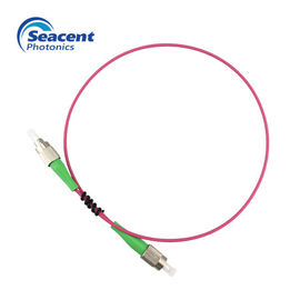 Multimode Simplex APC สายแพทช์ไฟเบอร์ออปติก FC ถึง FC 2.0m ความเสถียรสูง