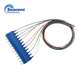 12 Colour Beam SC ไฟเบอร์ออปติกผมเปีย UPC โปแลนด์ 2.0 ม. 3.0 มม. พร้อมแจ็คเก็ต PVC