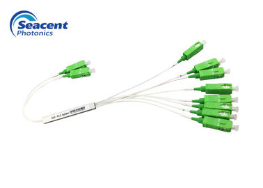 2x8 Micro Type PLC Splitter Low Insertion Loss With SC/APC Connector
