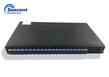 2x32 0.9mm Rack Mount PLC Splitter Tray Type พร้อมขั้วต่อ SC / APC