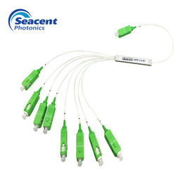 1x8 Plc Splitter ตัวแยกไฟเบอร์ออปติกโหมดเดียว