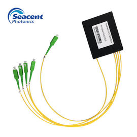ABS Cassette Type 1X4 PLC Splitter Module Fiber to The Point