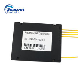 เครือข่าย 1X4 PLC แยกแสงสำหรับโซลูชัน FTTH