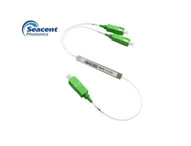 ขั้วต่อ SC APC ตัวแยกไฟเบอร์ออปติก 1x2 สำหรับ FTTB FTTX PON CATV