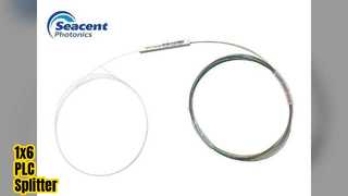 ตัวแยก PLC ไฟเบอร์ออปติก 1x6 ไฟเบอร์เปลือย G657A1
