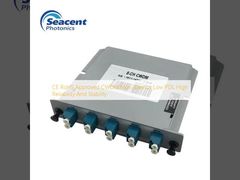 CE RoHS ได้รับการอนุมัติ CWDM Mux / Demux PDL ต่ำ ความน่าเชื่อถือสูง และเสถียรภาพ
